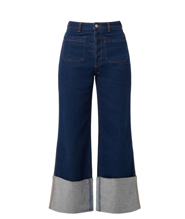 Rolla's Sailor Jean Riley Blue Cuff