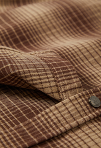 Brixton Builders Bowery Stretch Water Resistant L/S Flannel Pine Needle/Sunbaked