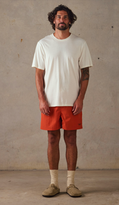 McTavish Land Swim Short Rust