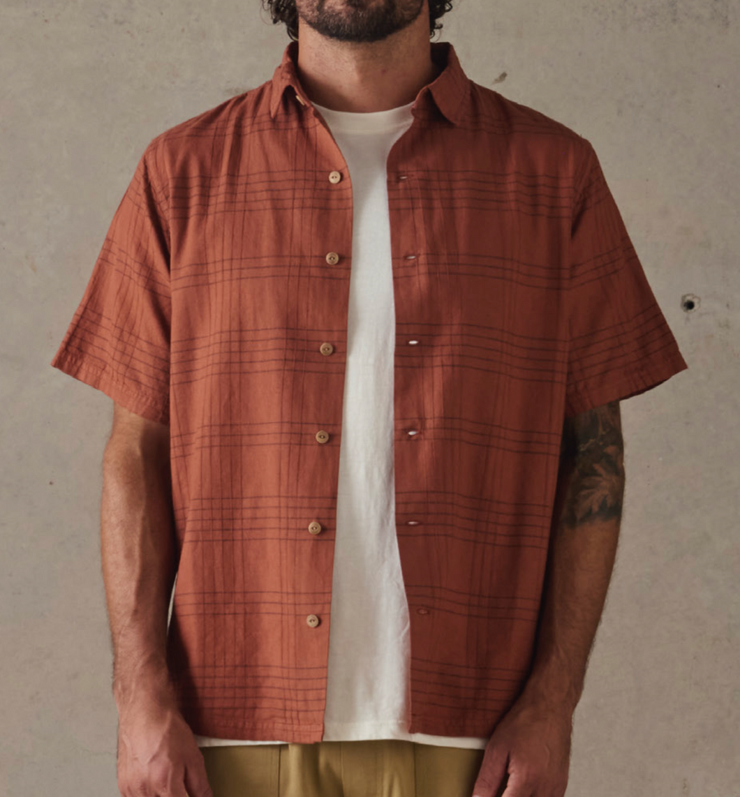 McTavish Hemp Shirt Rust