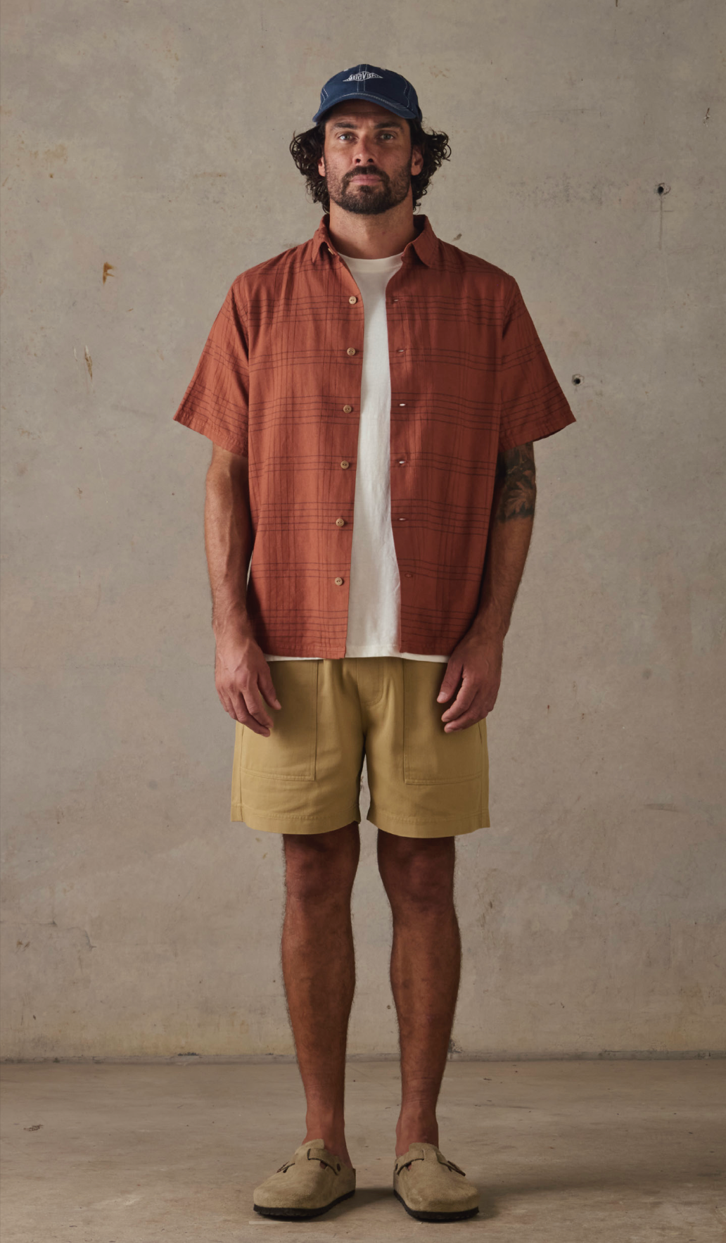 McTavish Hemp Shirt Rust