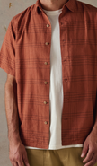 McTavish Hemp Shirt Rust