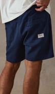 McTavish Twill Shorts Dark Blue