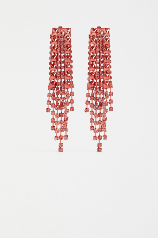 Elk Rutor Earring Dusty Rose
