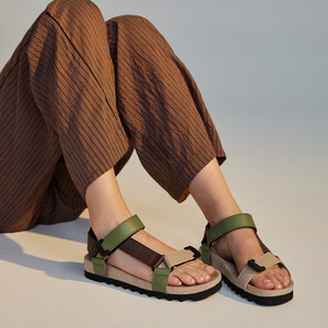 Rollie Sandal Tooth Wedge Trail