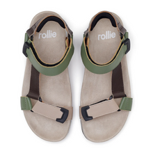 Load image into Gallery viewer, Rollie Sandal Tooth Wedge Trail
