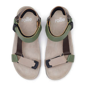 Rollie Sandal Tooth Wedge Trail