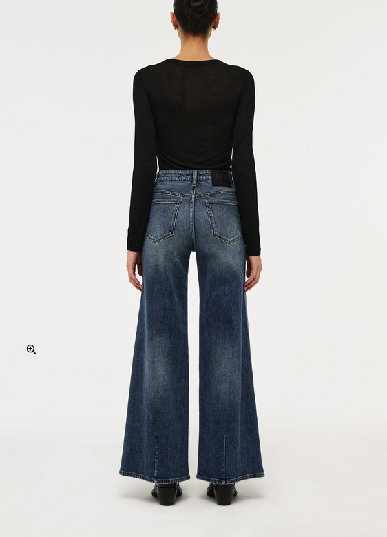 Neuw Denim Eva Wide Jeans Hedi Dark Vintage Indigo