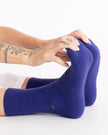 Nooan Hamilton Possum Merino Wool Socks Royal Blue