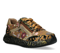 Laura Vita Burton 11 Chataigne Multi Sneakers