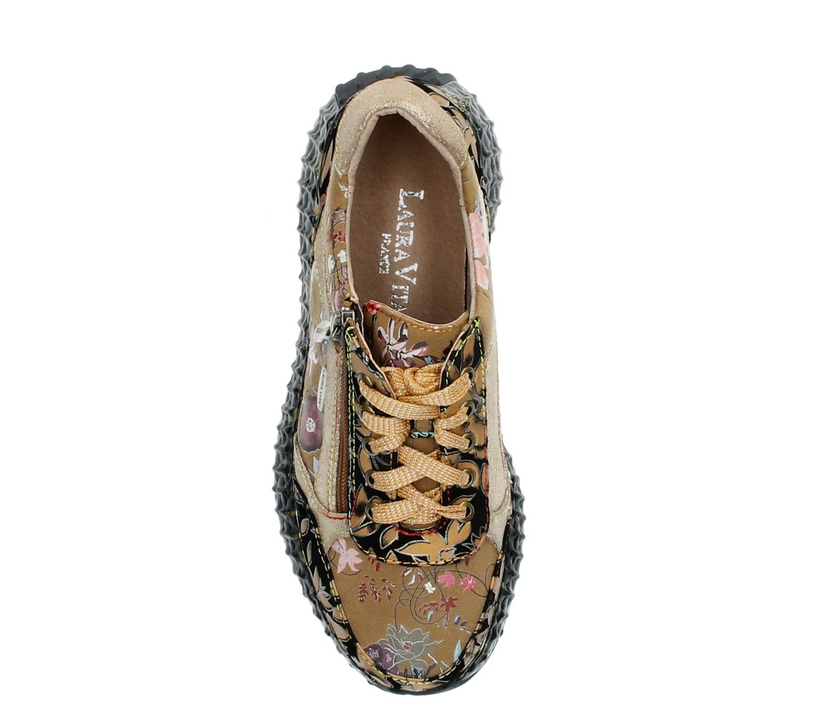 Laura Vita Burton 11 Chataigne Multi Sneakers