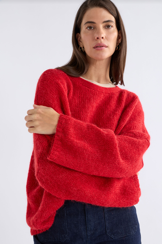 Elk Agna Sweater Flame Red
