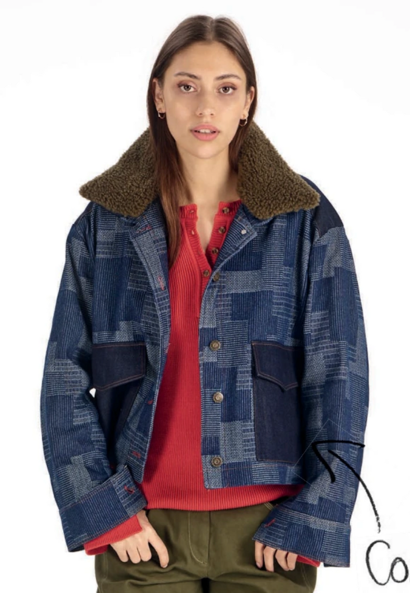 Komodo Raffie Jacket Artisanal Denim
