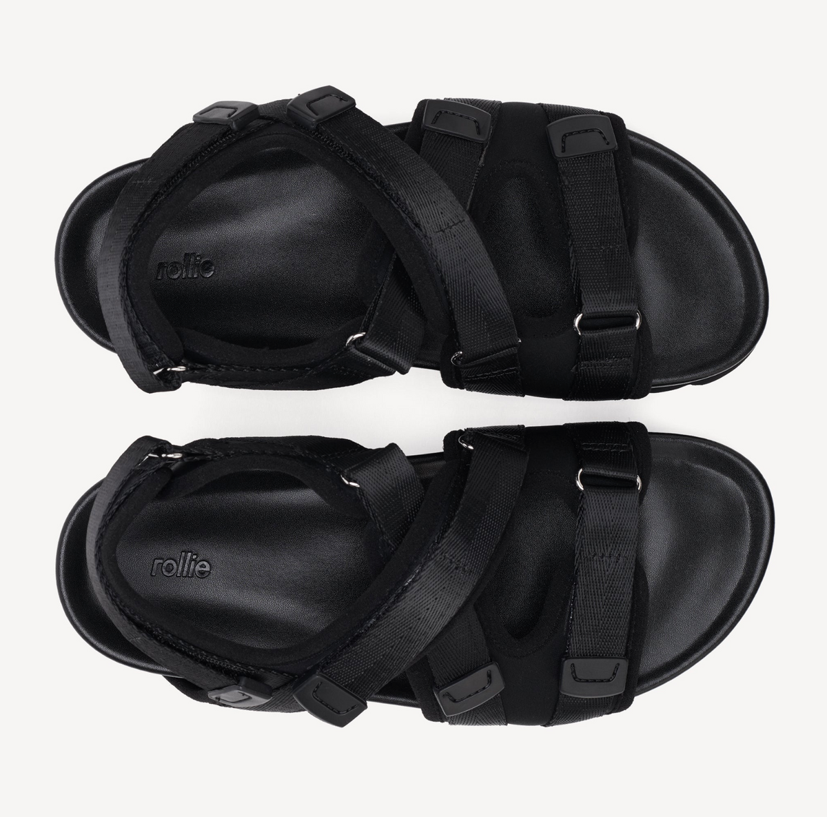 Rollie Coco Sandals Black