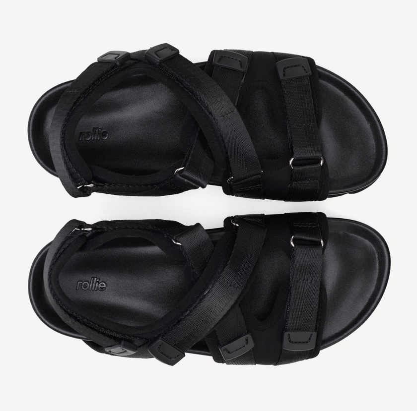 Rollie Coco Sandals Black
