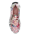 Laura Vita Burton 11 Side Zip Sneakers Cerise Pink