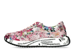 Laura Vita Burton 11 Side Zip Sneakers Cerise Pink