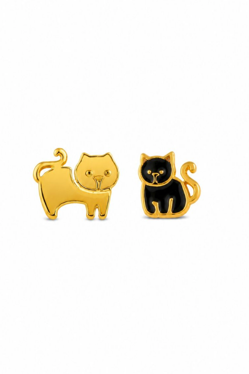 Tiger Tree Gold and Black Kit Kat Studs