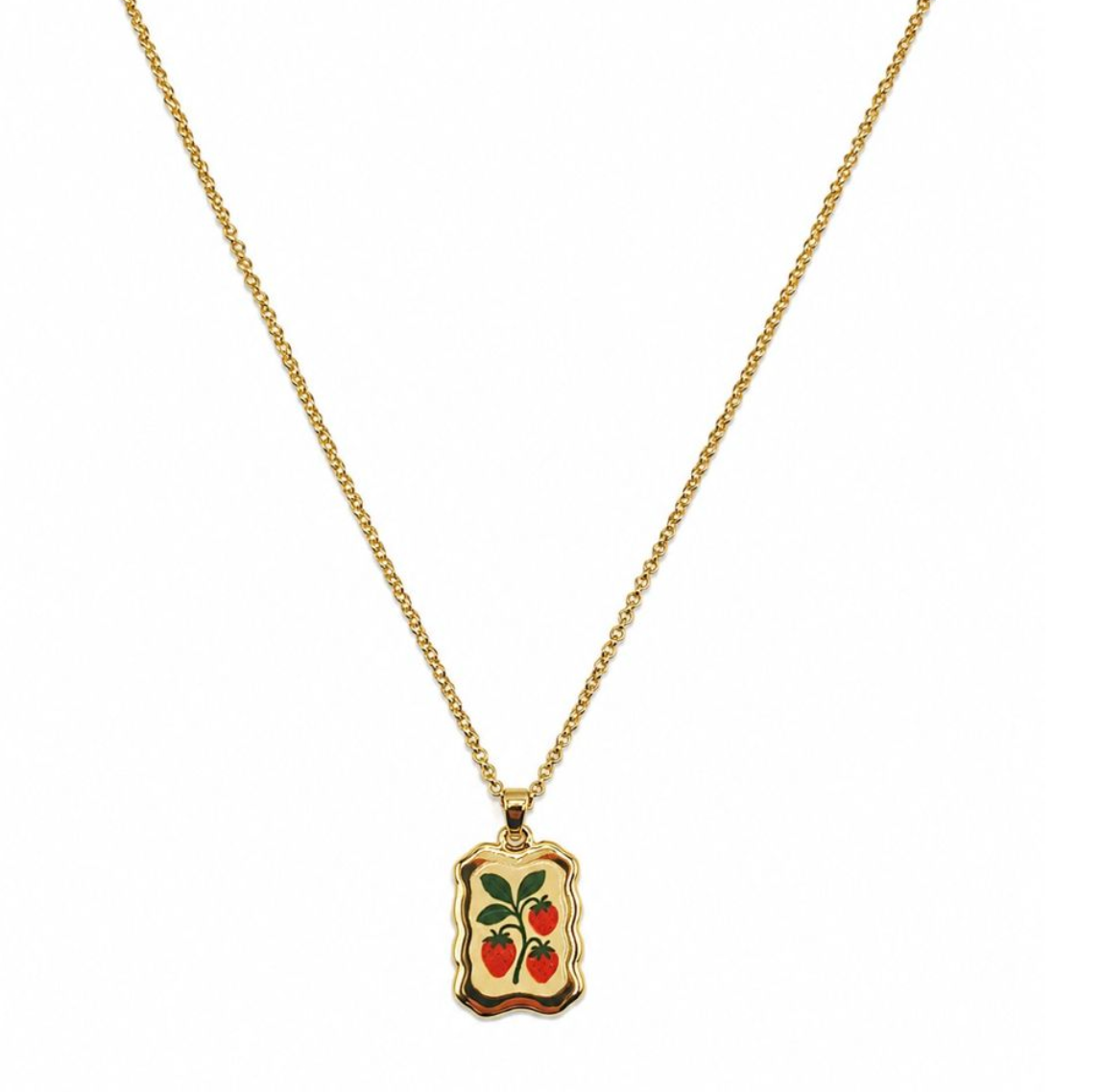 Tiger Tree Gold Strawberry Fields Necklace