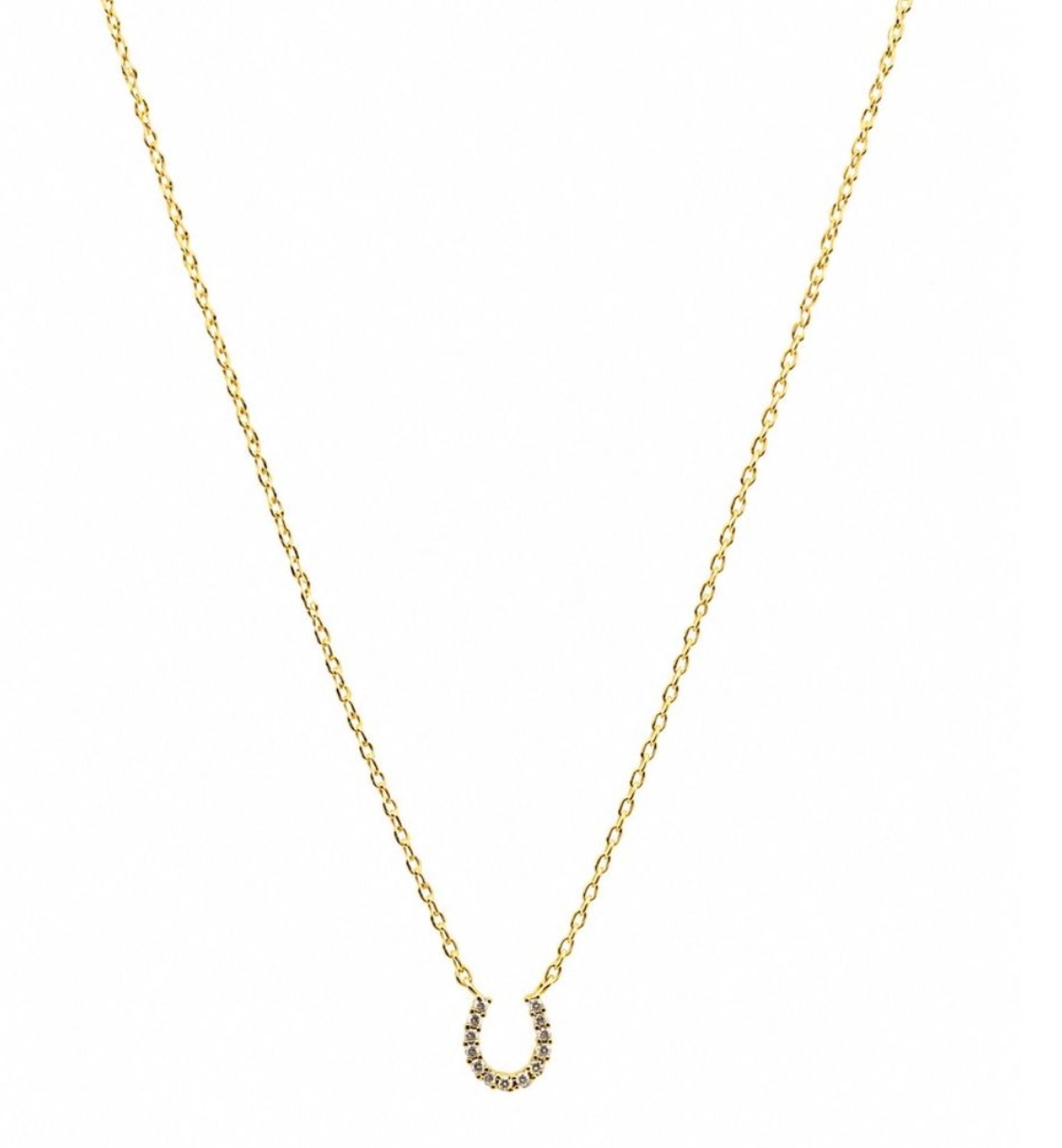 Tiger Tree Gold Lucky Charm Necklace