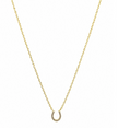 Tiger Tree Gold Lucky Charm Necklace