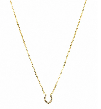 Tiger Tree Gold Lucky Charm Necklace