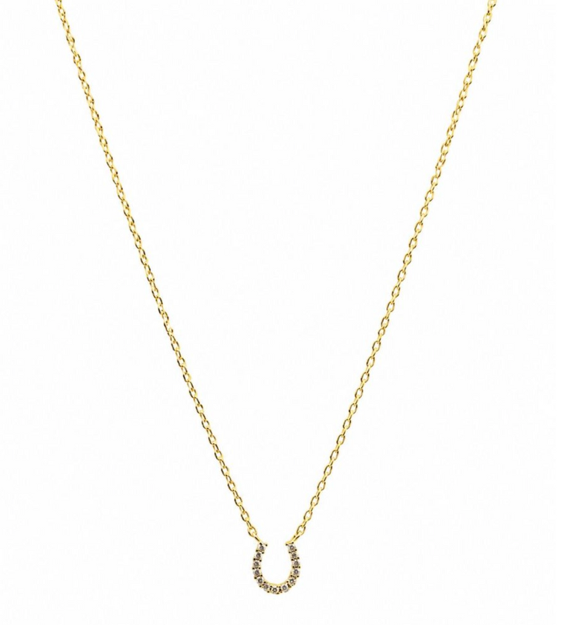 Tiger Tree Gold Lucky Charm Necklace