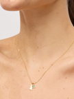 Tiger Tree Gold and Green Rexy Necklace