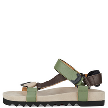 Load image into Gallery viewer, Rollie Sandal Tooth Wedge Trail
