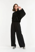 Load image into Gallery viewer, Urban Luxury Sequin Top Black
