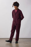 Service Works Fine Cord Part Timer Pants Burgundy