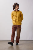 Service Works Waxed Barn Coat Ochre