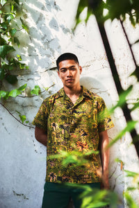 Komodo Spindrift Shirt Come To Bali Green