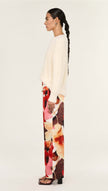 Staple The Label Kaia Drawstring Pants Abstract Floral