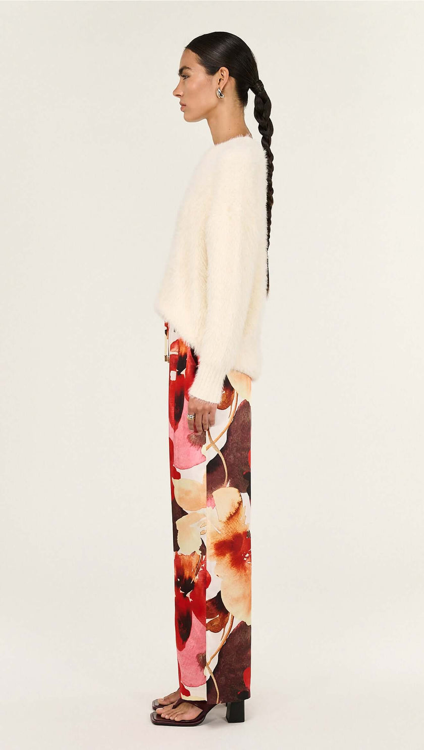 Staple The Label Kaia Drawstring Pants Abstract Floral