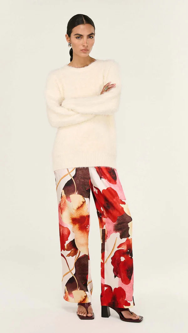Staple The Label Kaia Drawstring Pants Abstract Floral