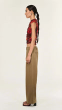 Load image into Gallery viewer, Staple The Label Vivi Mesh Top Chocolate Floral
