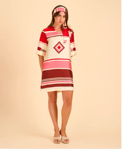 State of Embrace Boxi Mini Dress Mezza Stripe