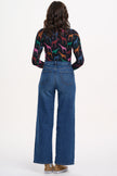 Sugarhill Brighton Annika Jersey Top Giraffe Spots