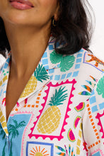 Load image into Gallery viewer, Sugarhill Brighton Odele Shirt Off White Jungle Print
