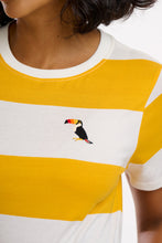 Load image into Gallery viewer, Sugarhill Brighton Maggie T-Shirt Off White/Yellow Bold Toucan
