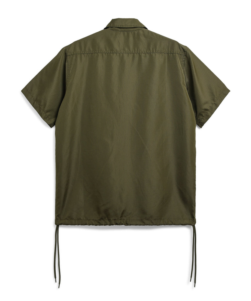 Taion Non-Down Military Adjust S/S Shirt D. Olive