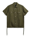 Taion Non-Down Military Adjust S/S Shirt D. Olive