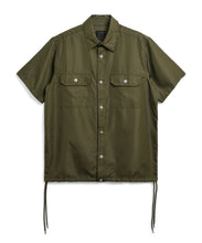 Load image into Gallery viewer, Taion Non-Down Military Adjust S/S Shirt D. Olive
