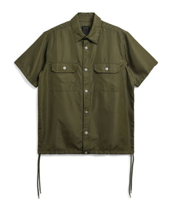 Taion Non-Down Military Adjust S/S Shirt D. Olive