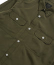 Taion Non-Down Military Adjust S/S Shirt D. Olive