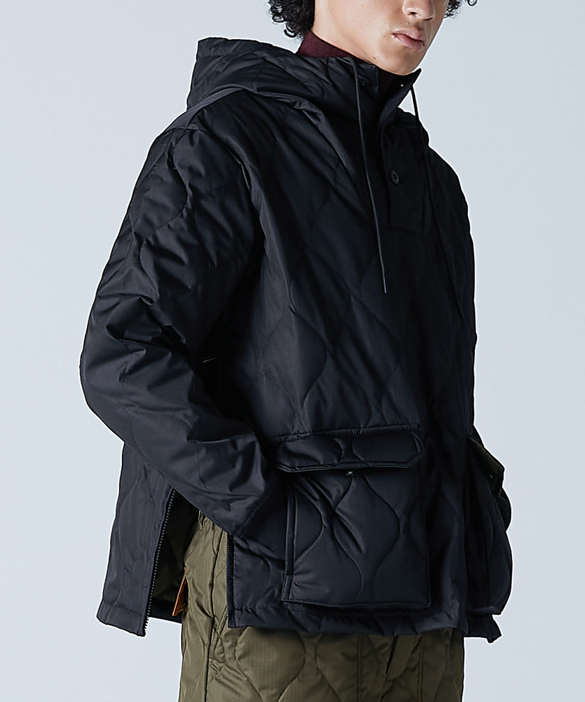 Taion Unisex Military Pullover Hoodie Black