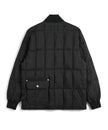 Taion Work W-Zip Rib Down Jacket D. Brown
