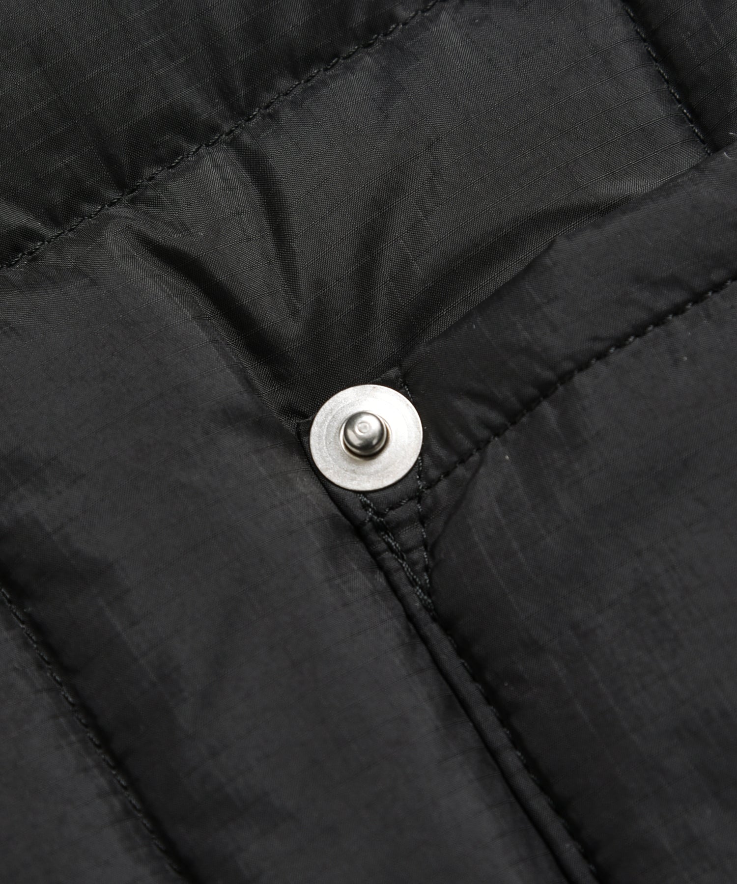 Taion Work W-Zip Rib Down Jacket D. Brown