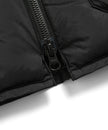 Taion Work W-Zip Rib Down Jacket D. Brown